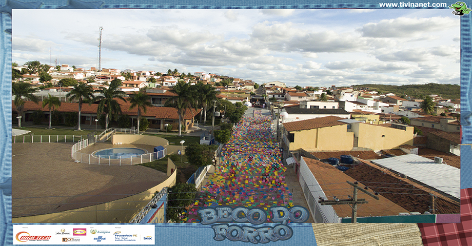 Imagens Aéreas – Beco do Forró 2019 – Sesc Ler – Araripina – PE | Tivinanet.com